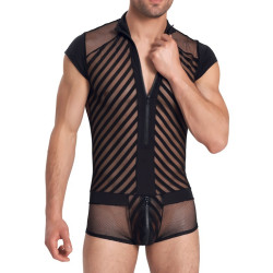 Svenjoyment Body sexy PLAYSUIT Noir